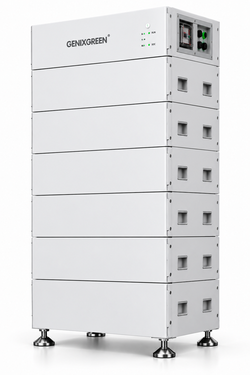 Baterie GenixGreen High Voltage LiFePO4 – Modulară 14,04–70,20 kWh, IP65