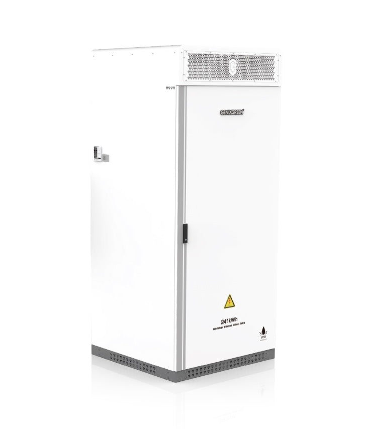 Sistem de Stocare Energie GenixGreen G-CUBE 241 kWh LiFePO4 – BESS Industrial, IP55